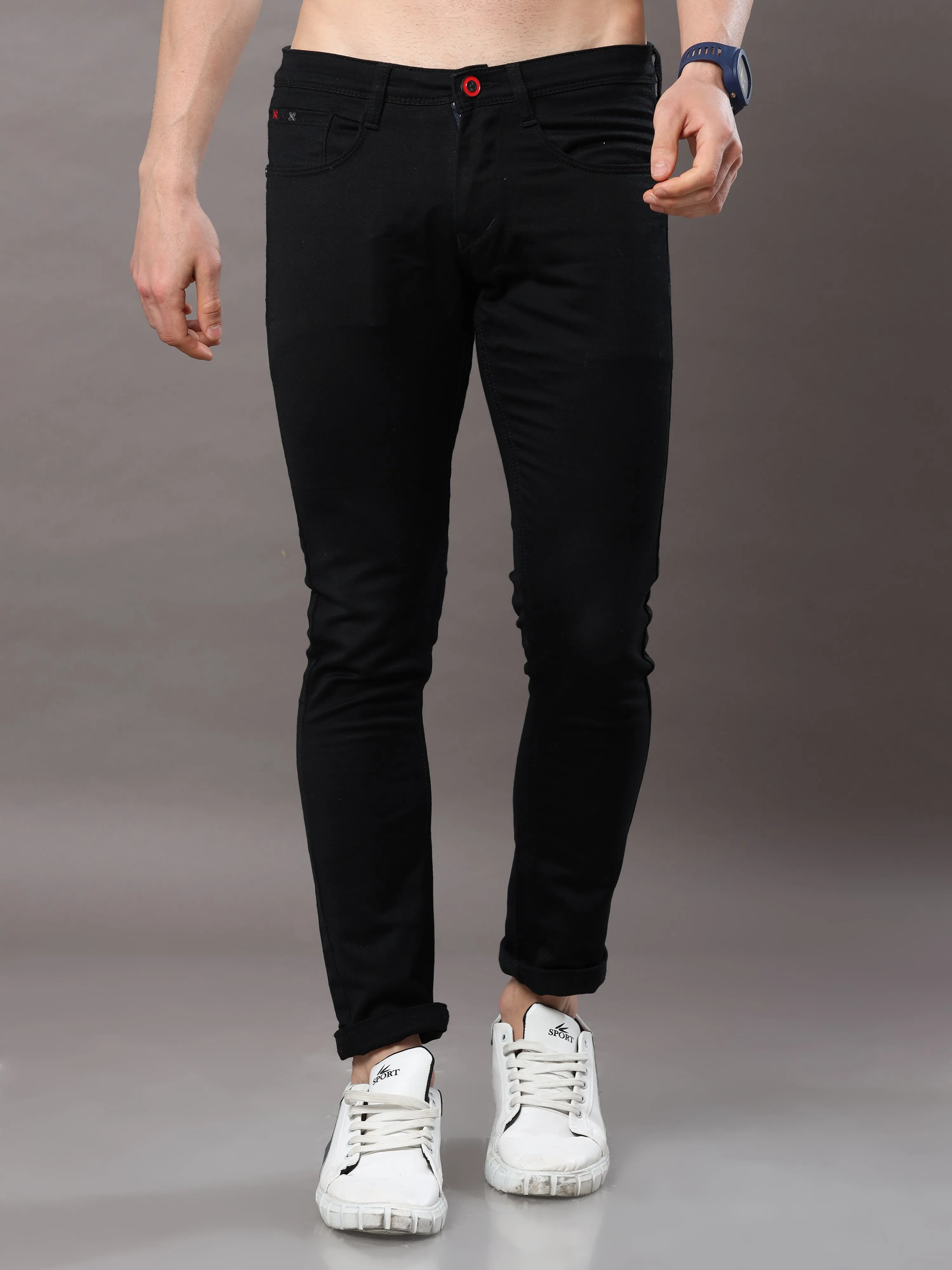 Onfire Black Jeans - 1589