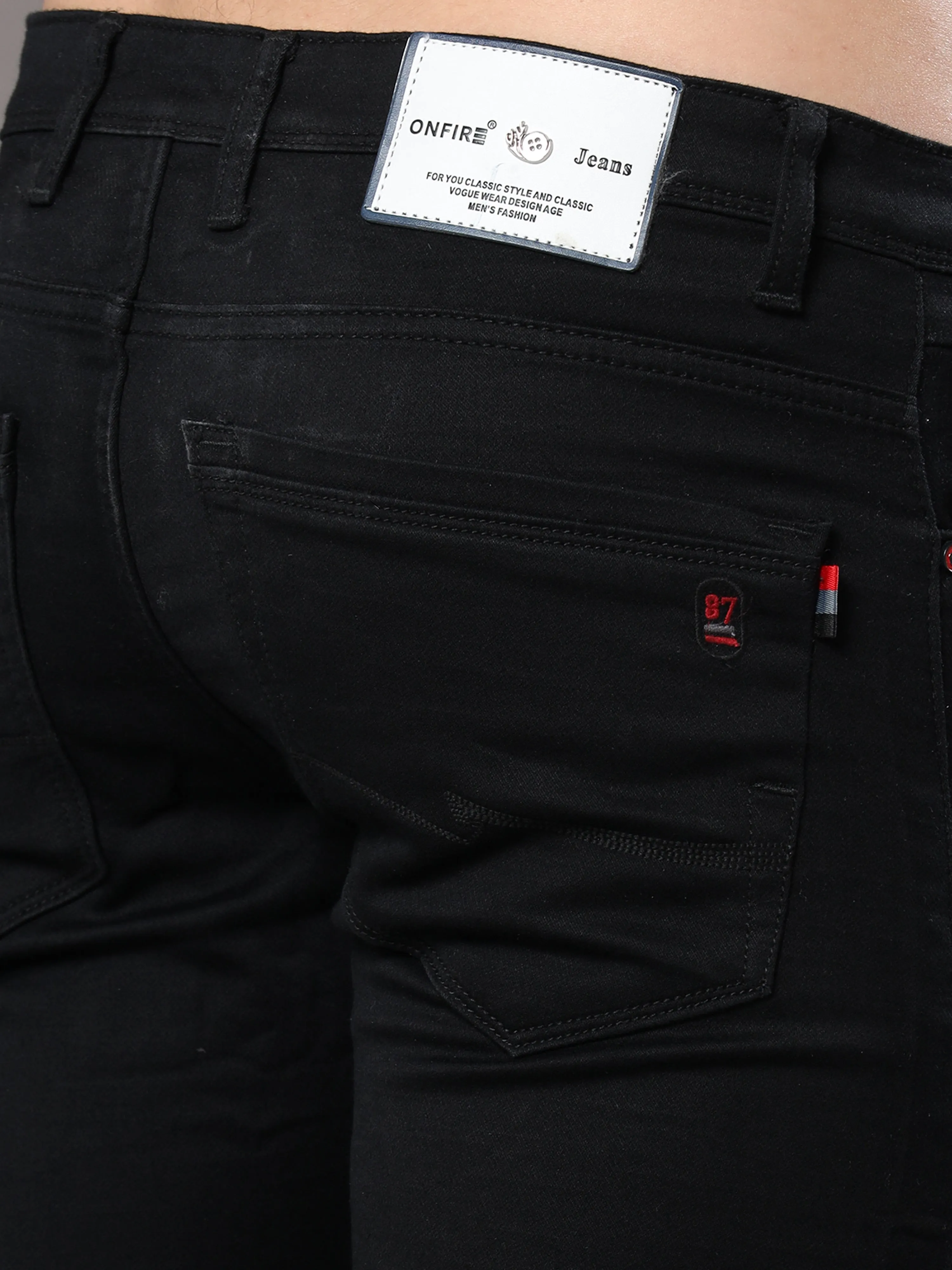Onfire Black Jeans - 1589