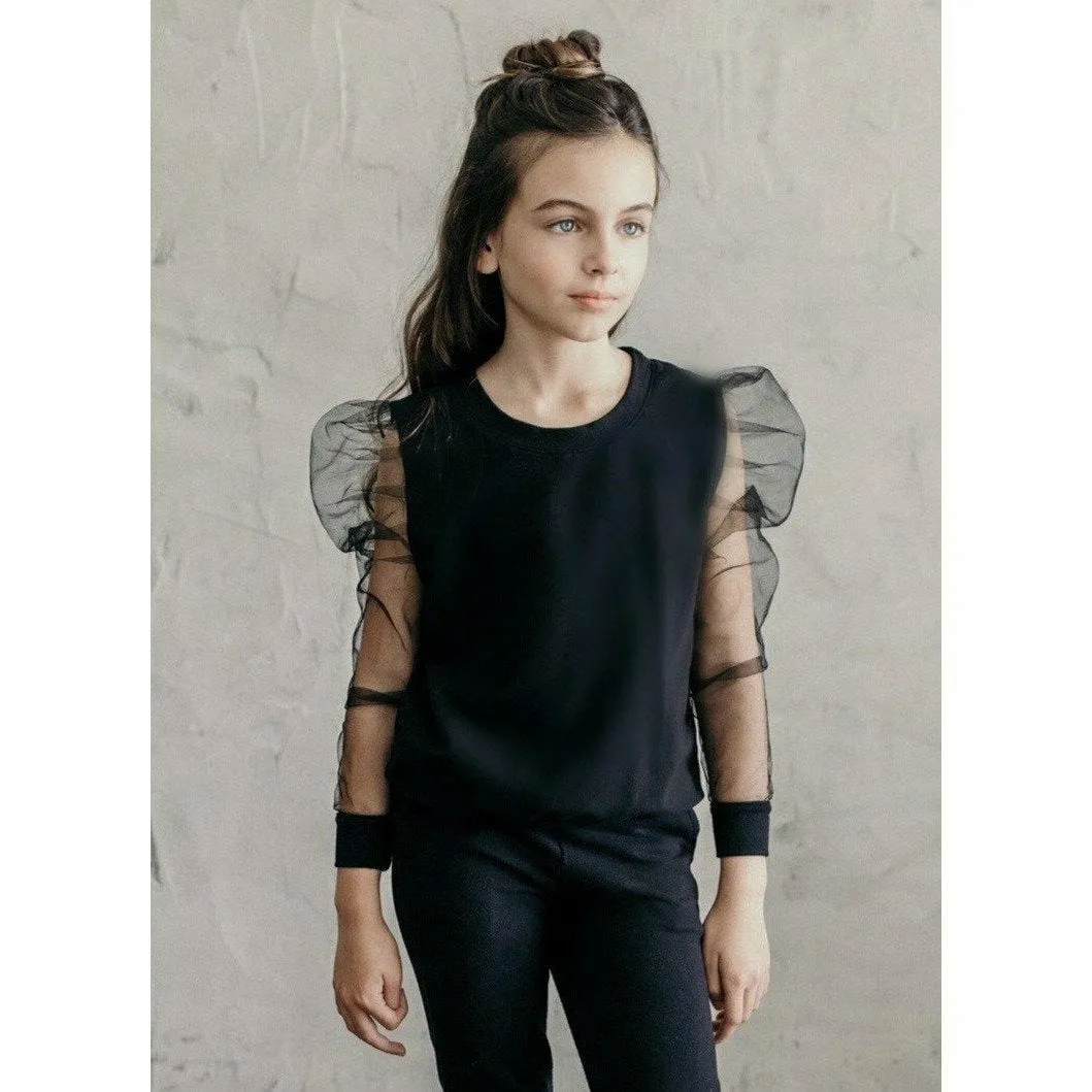 Organic Jolie Top Mesh Sleeves