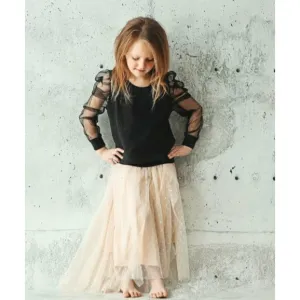 Organic Jolie Top Mesh Sleeves