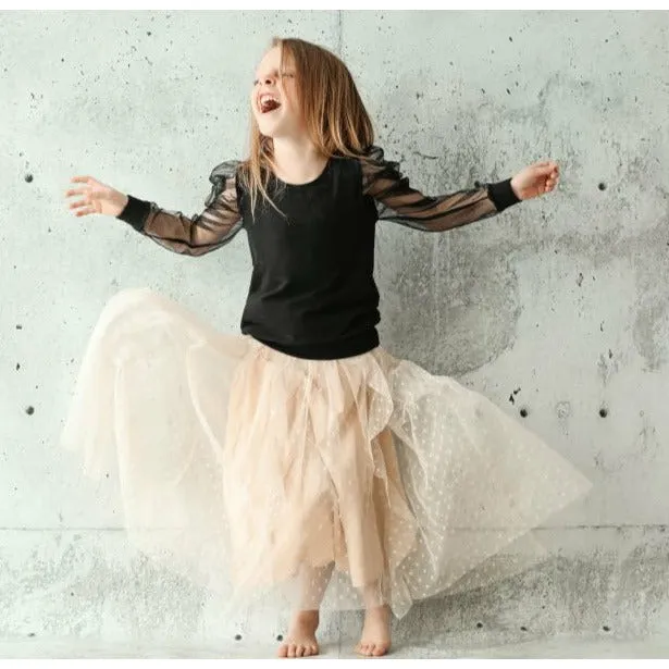 Organic Jolie Top Mesh Sleeves