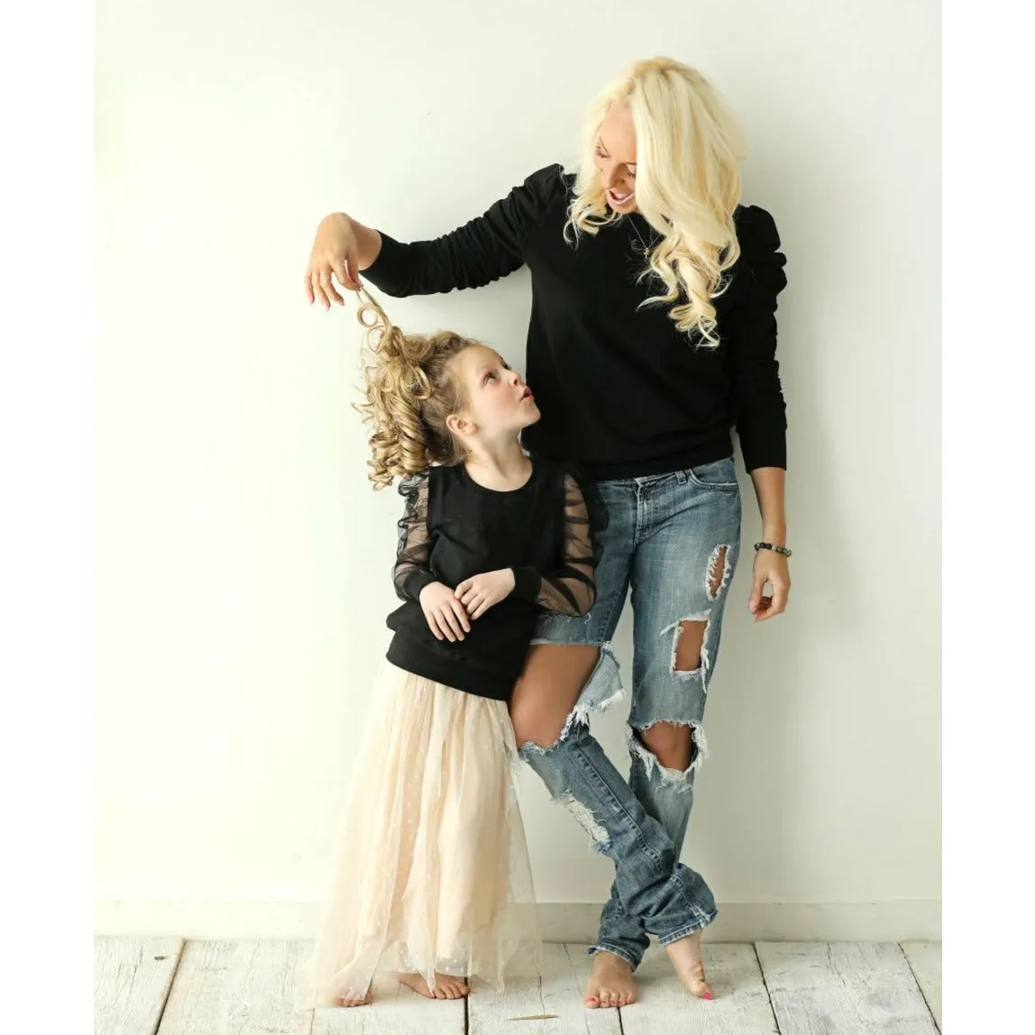 Organic Jolie Top Mesh Sleeves