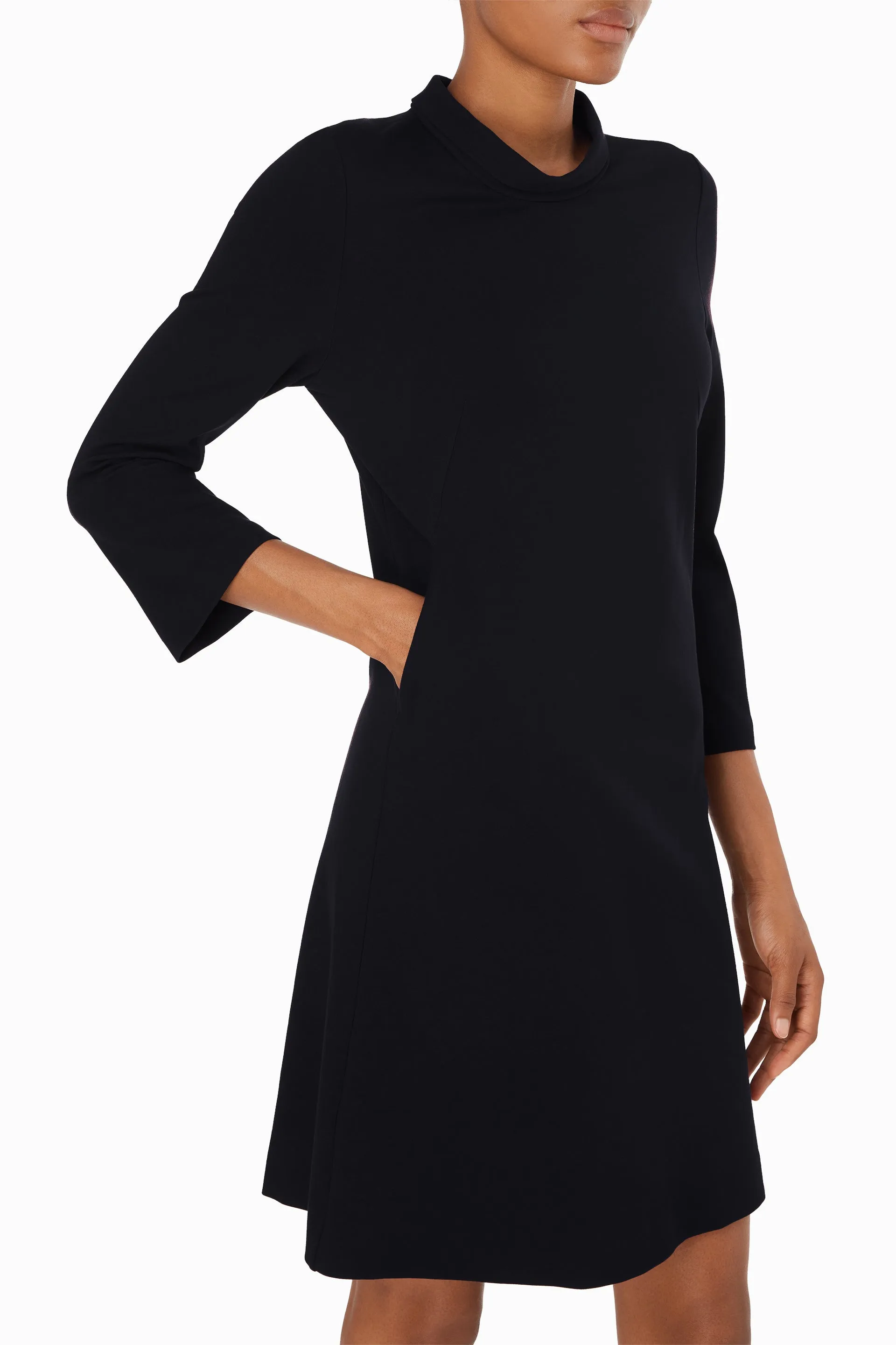 Orly Jersey Dress - Dark Navy