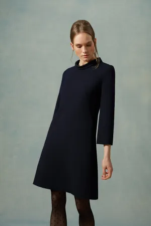 Orly Jersey Dress - Dark Navy
