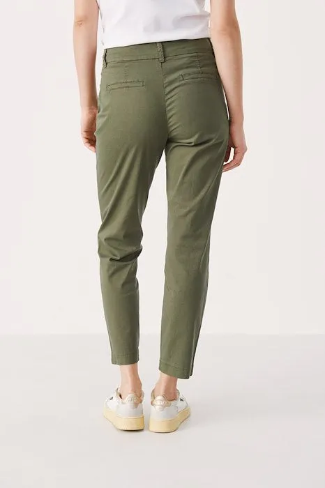 Part Two Soffys Tapered Leg Ankle Trousers