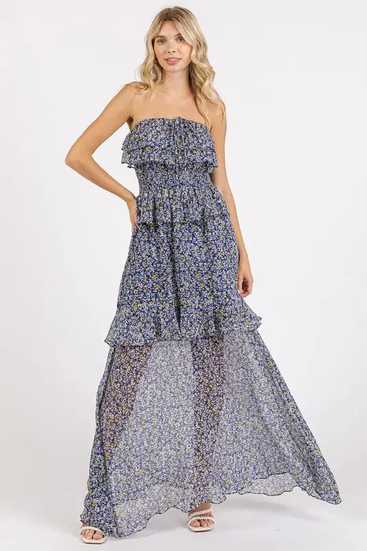 Picnic in Paris Maxi Dress