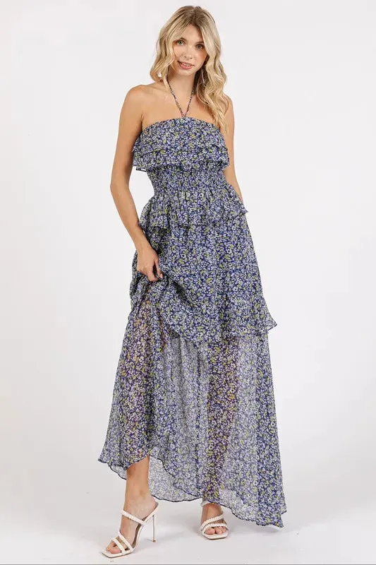 Picnic in Paris Maxi Dress