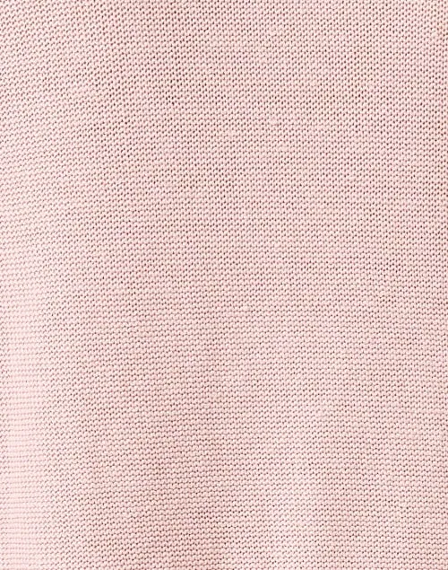 Pink Linen Sweater