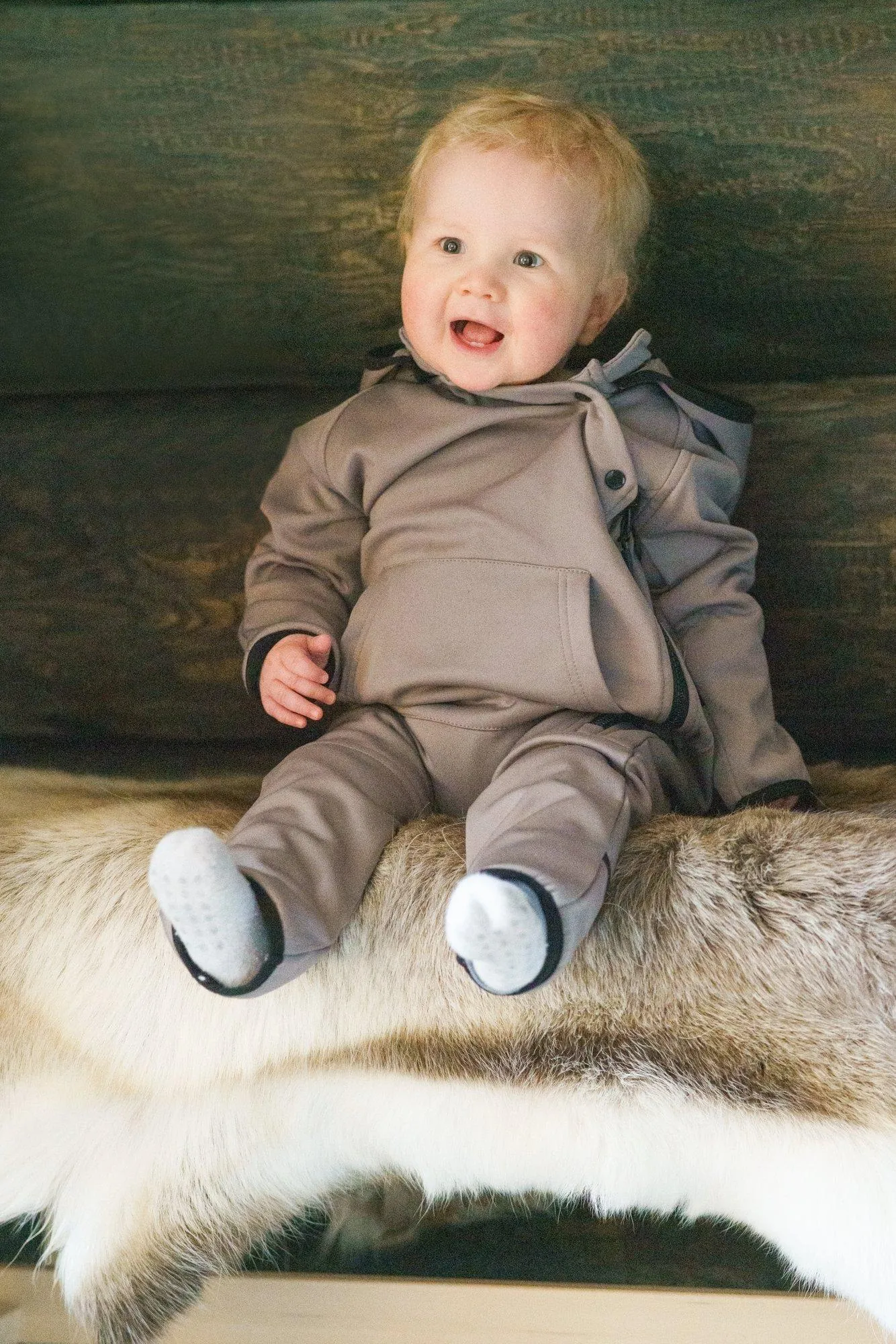 POWERPRO BABY OVERALL - LATTE