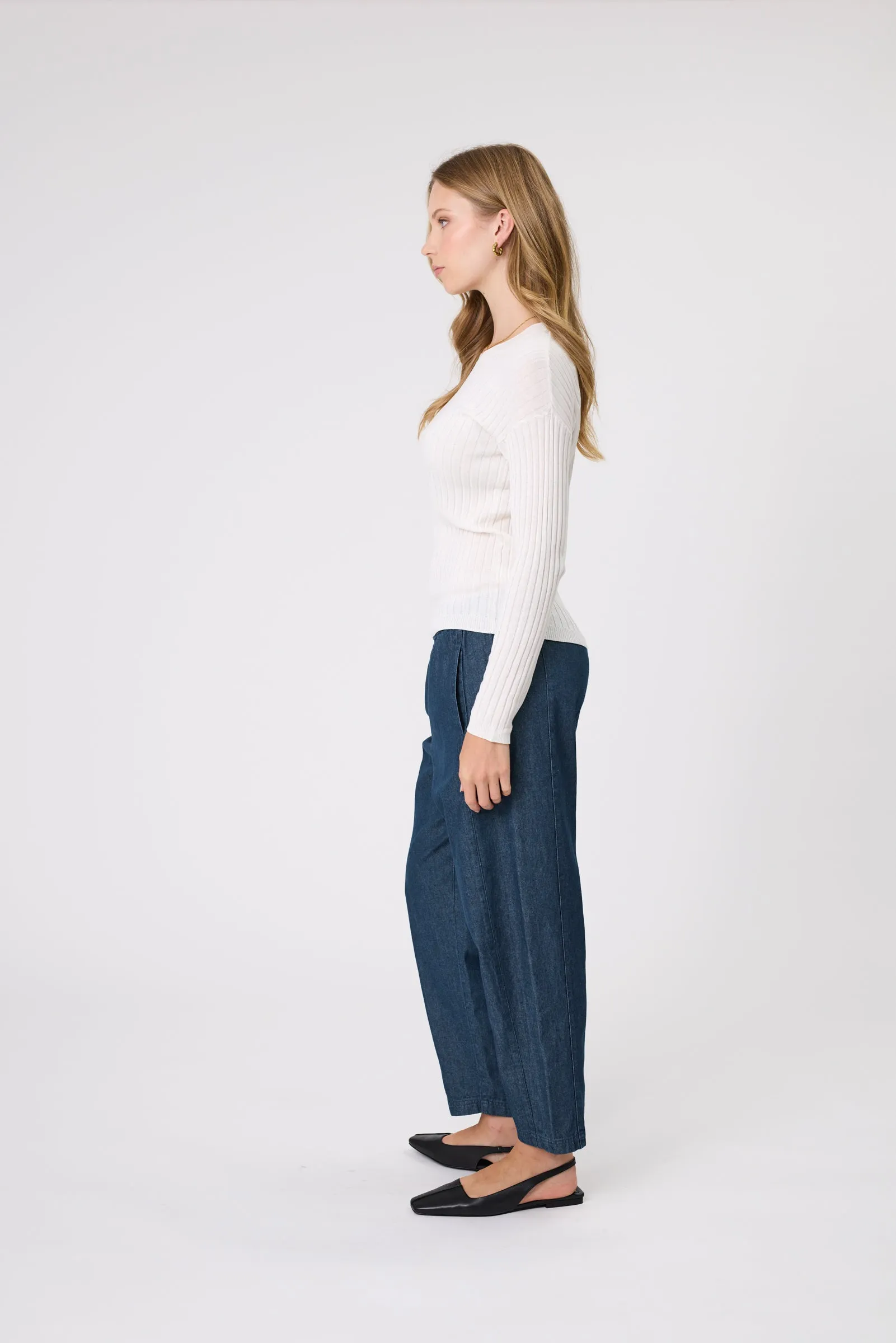 Rotate Denim Pant - Ink Wash