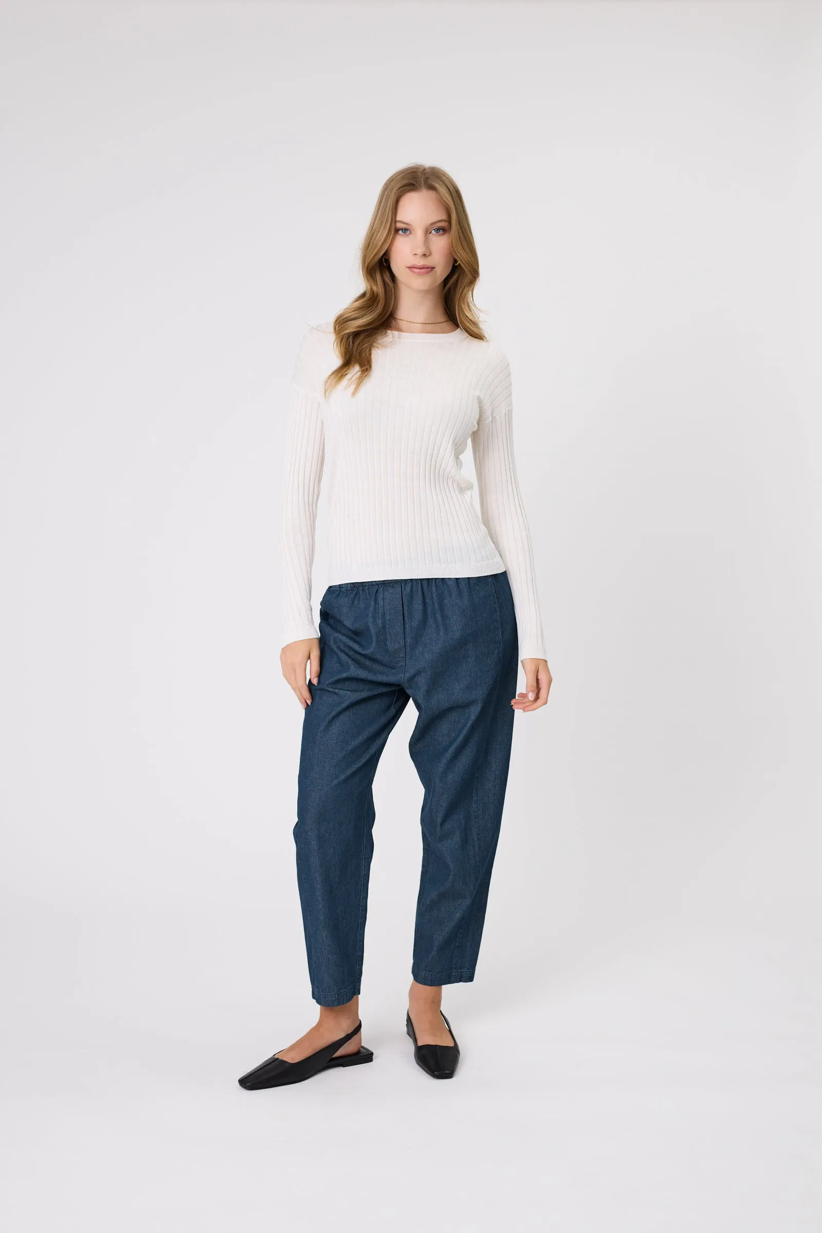 Rotate Denim Pant - Ink Wash