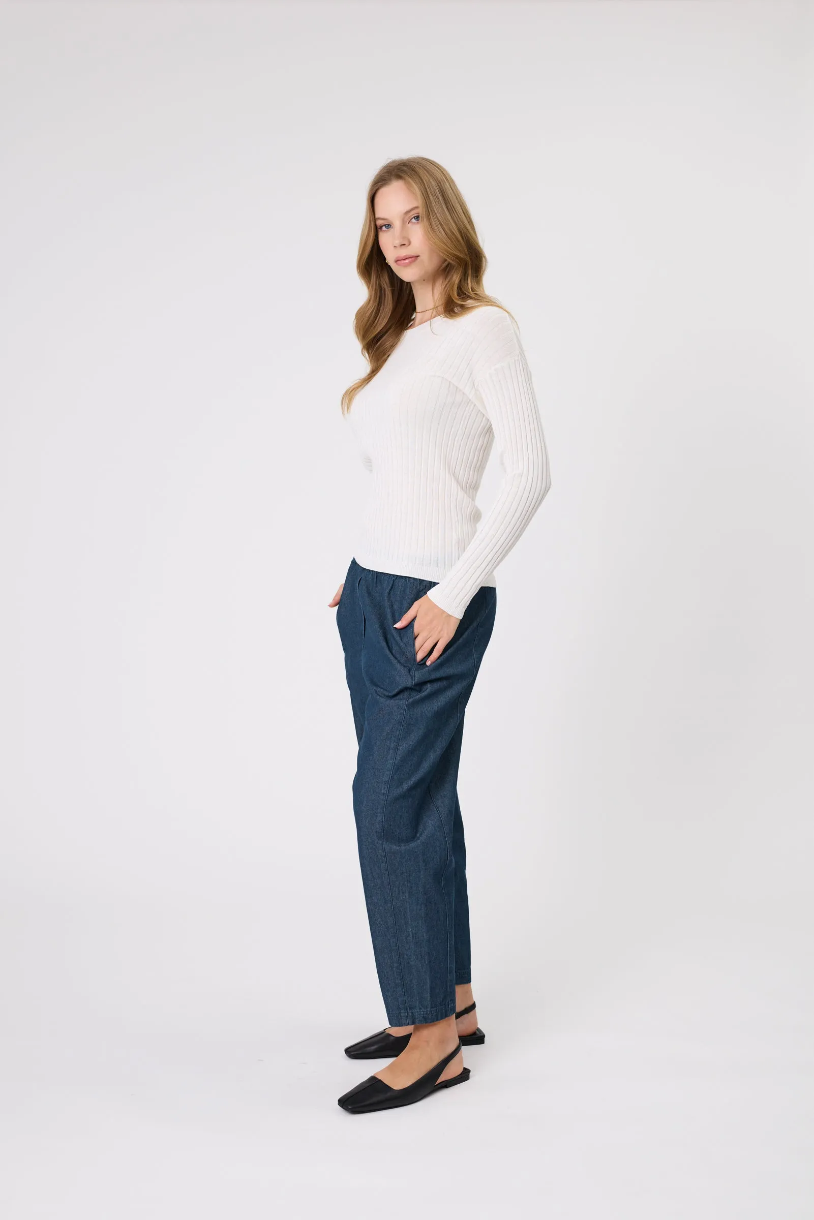 Rotate Denim Pant - Ink Wash