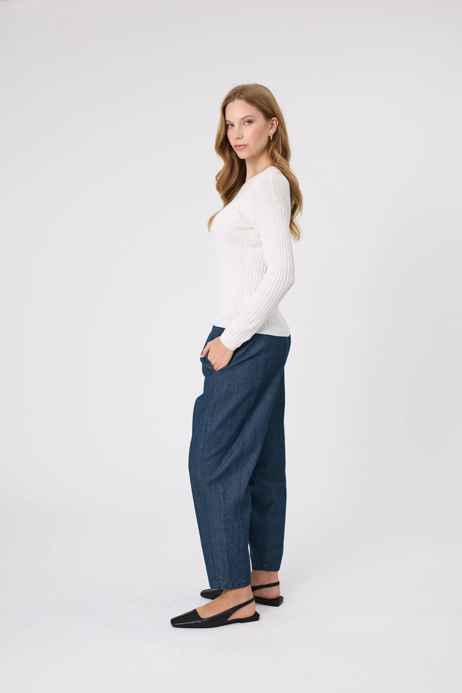 Rotate Denim Pant - Ink Wash