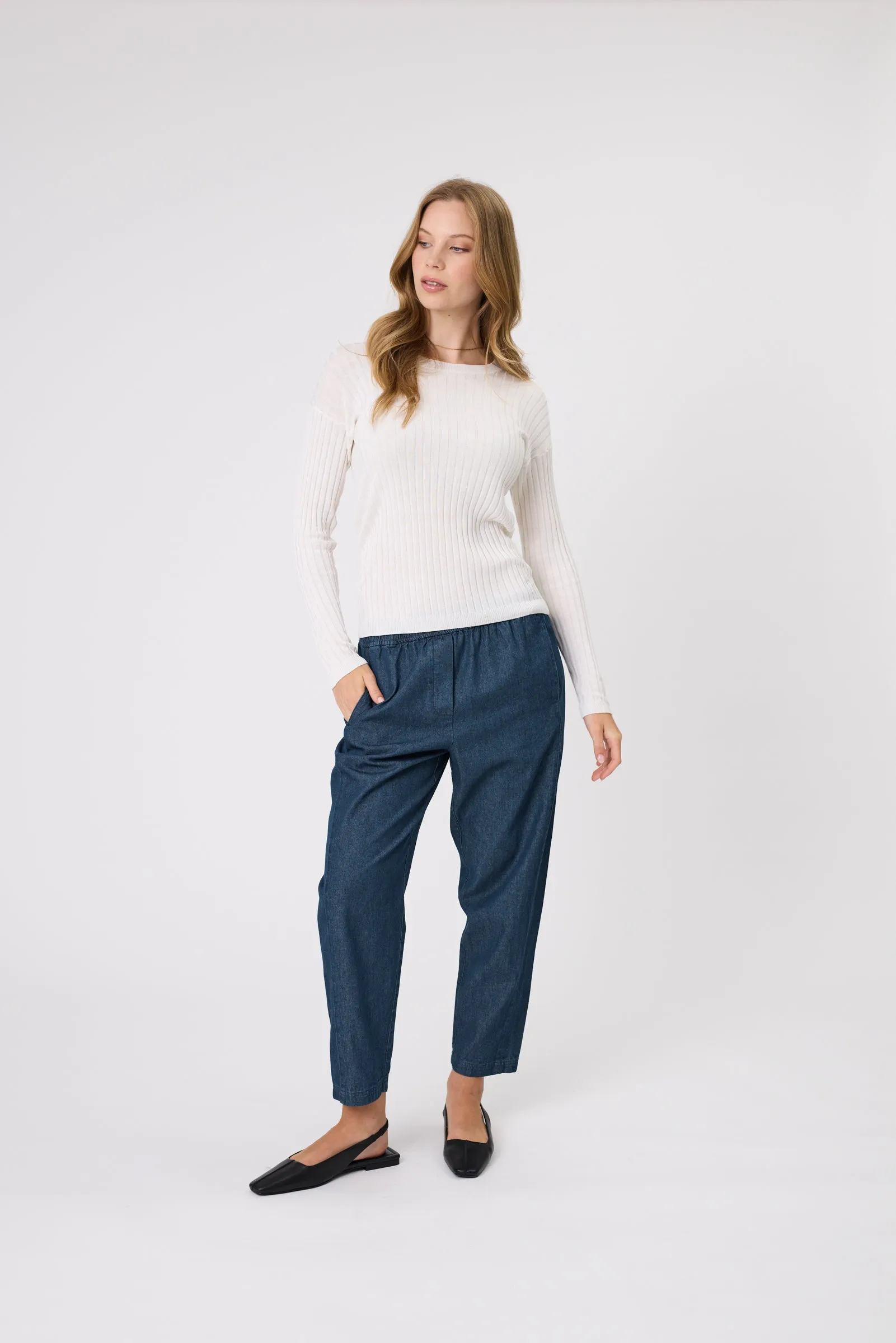 Rotate Denim Pant - Ink Wash