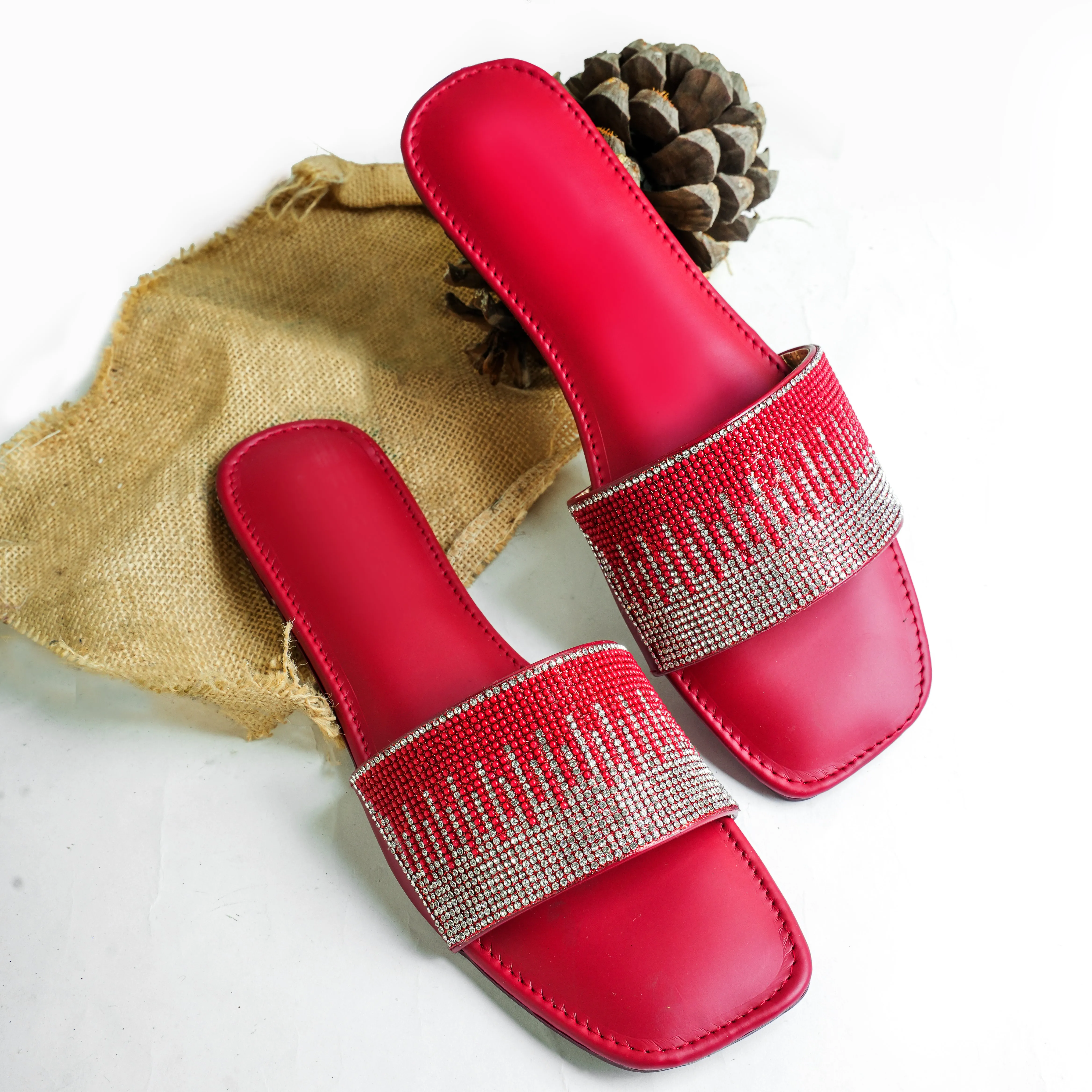 Ruby Radiance Flat - Red