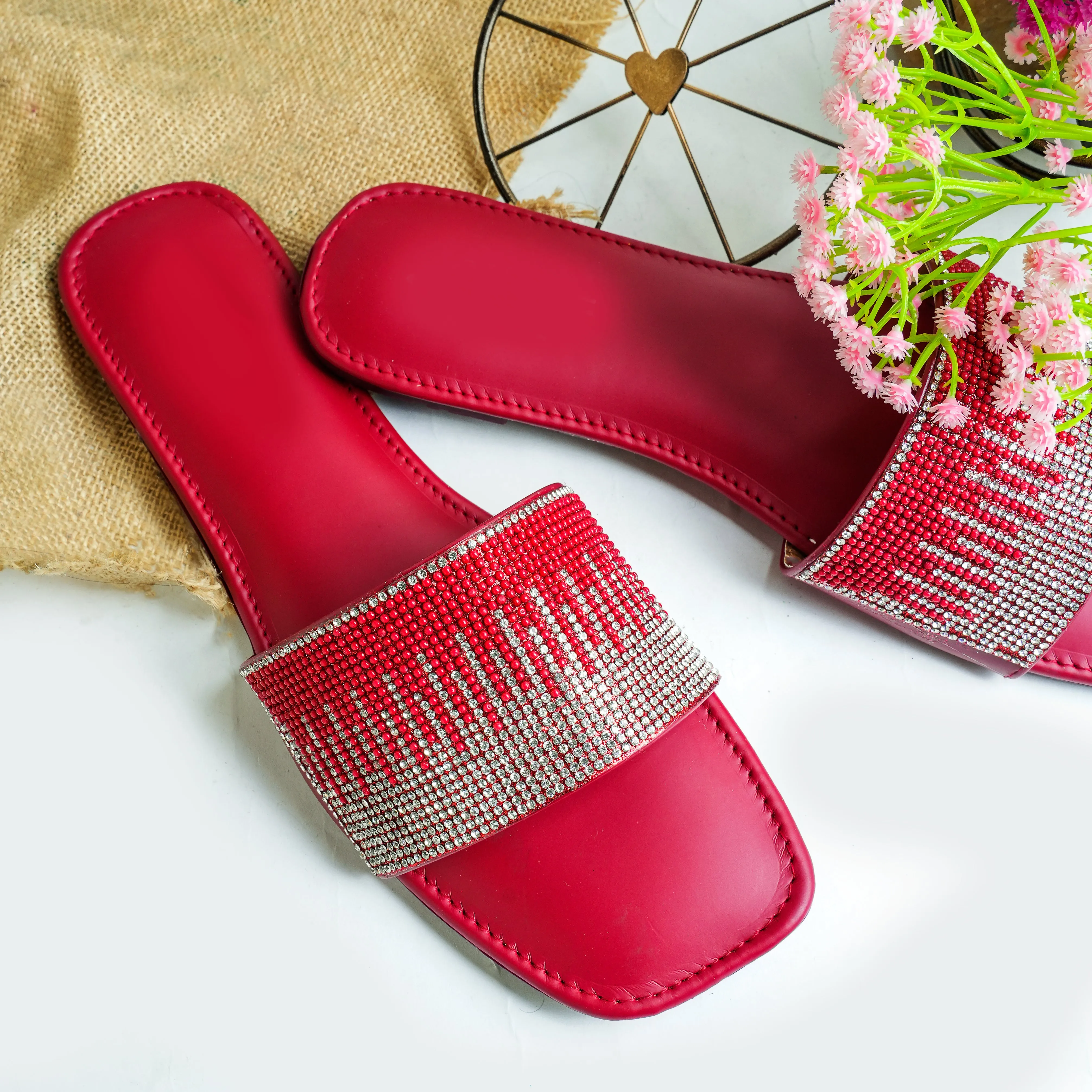 Ruby Radiance Flat - Red