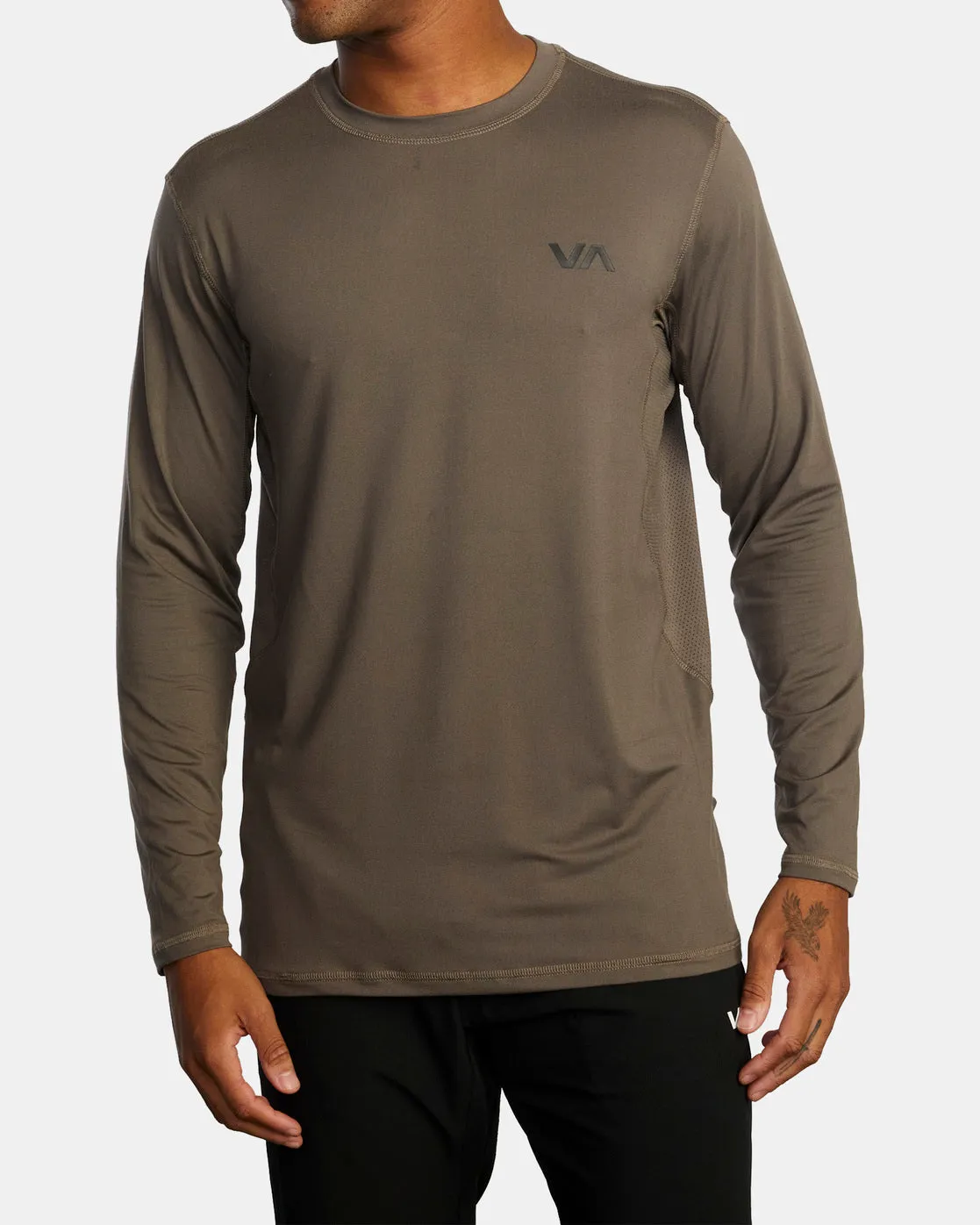 RVCA Mens Sport Vent Long Sleeve Tee