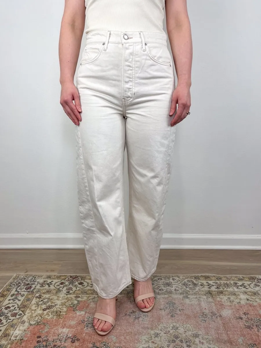Ryder Saddle Jean in Ecru