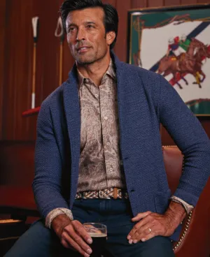Sand Paisley Sport Shirt