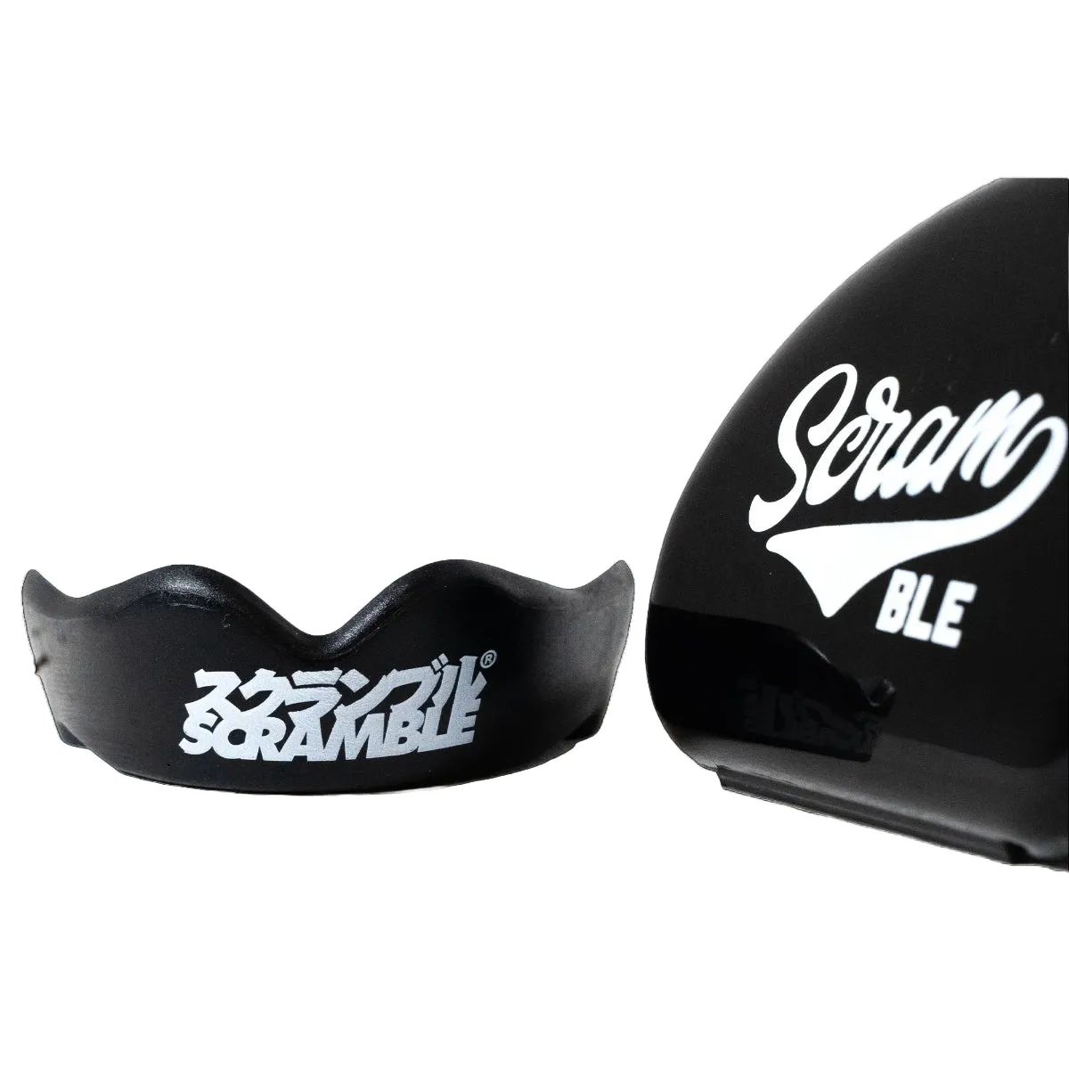 Scramble Mouth Gum Shield Guard - Black
