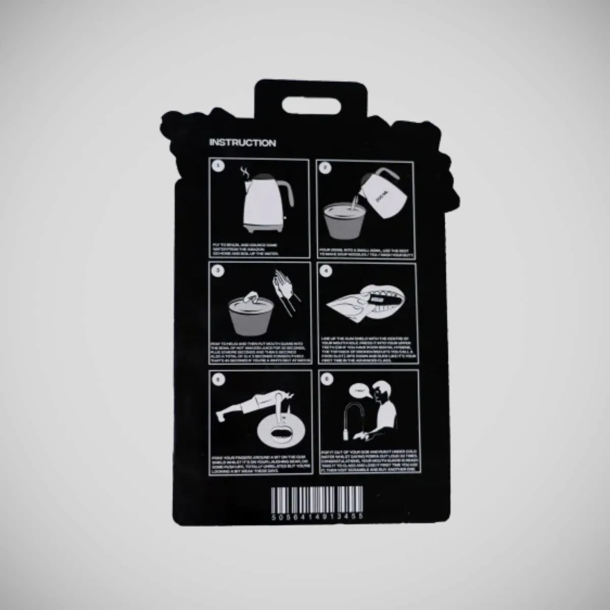 Scramble Mouth Gum Shield Guard - Black