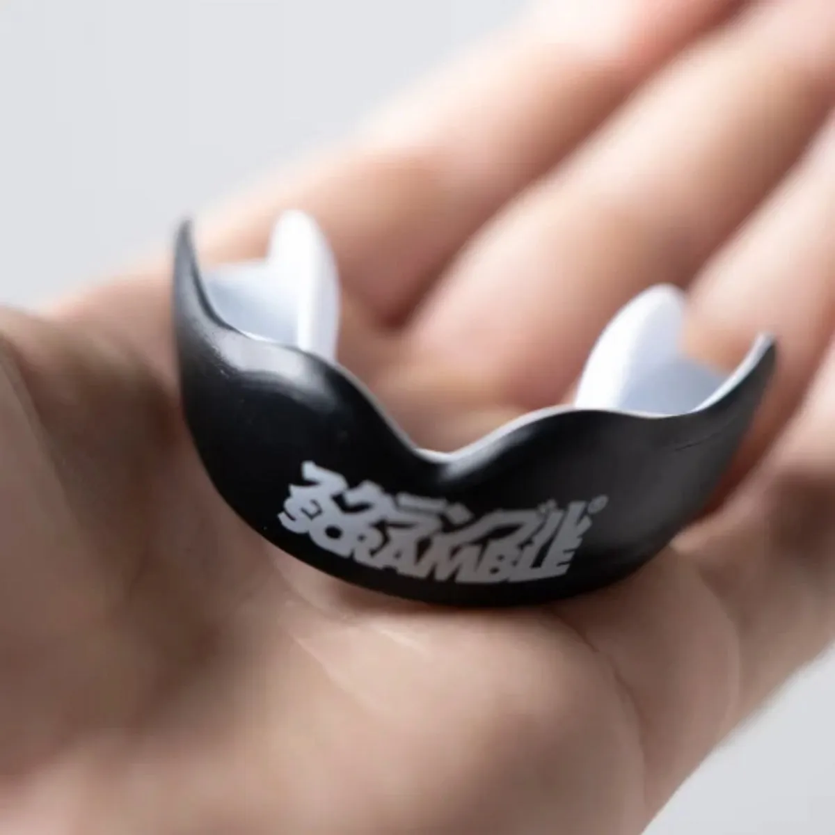 Scramble Mouth Gum Shield Guard - Black