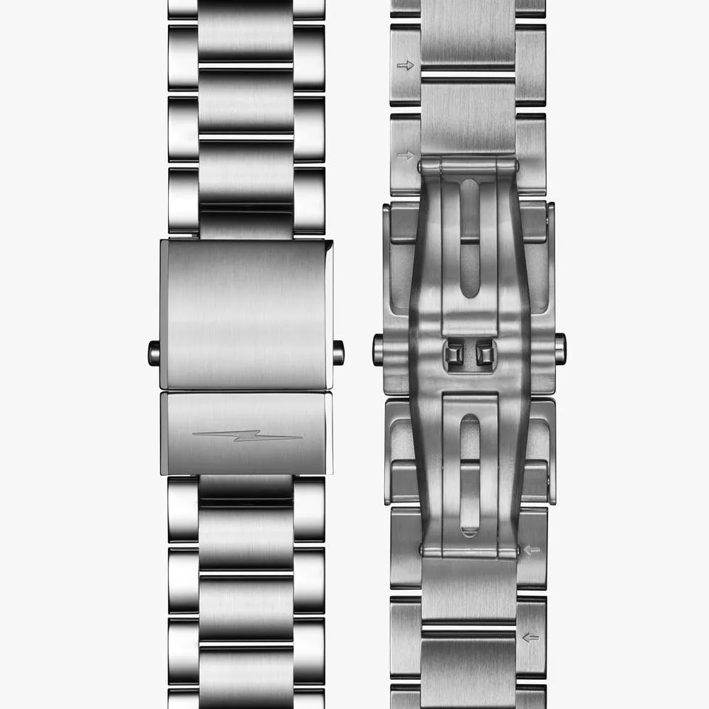 Shinola The Canfield Sport 45mm Blue Dial with Stainless Steel Bracelet S0120089890