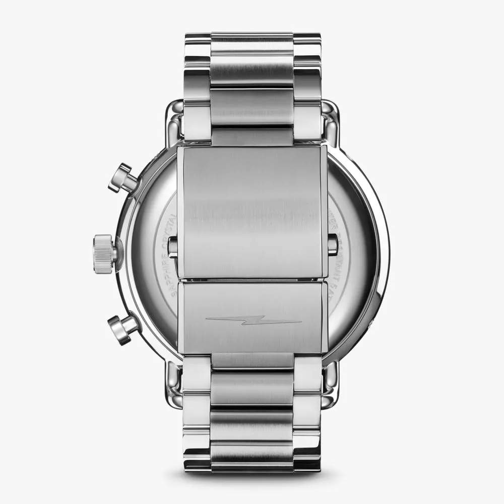 Shinola The Canfield Sport 45mm Blue Dial with Stainless Steel Bracelet S0120089890