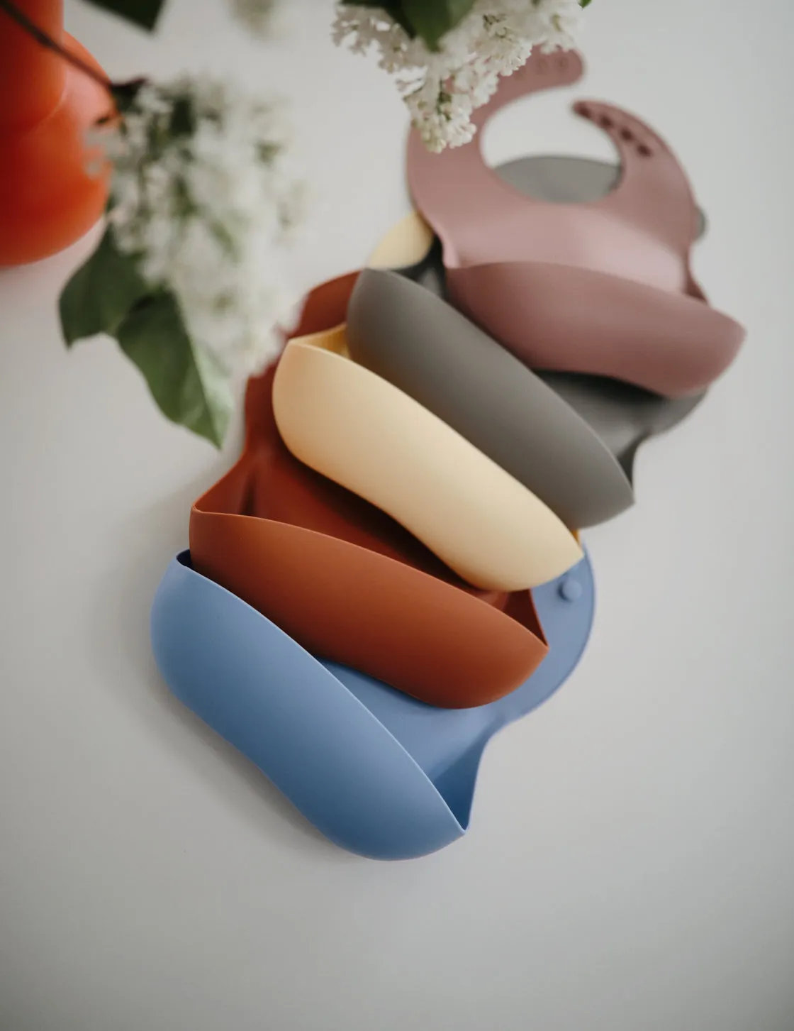 Silicone Baby Bib - Woodchuck