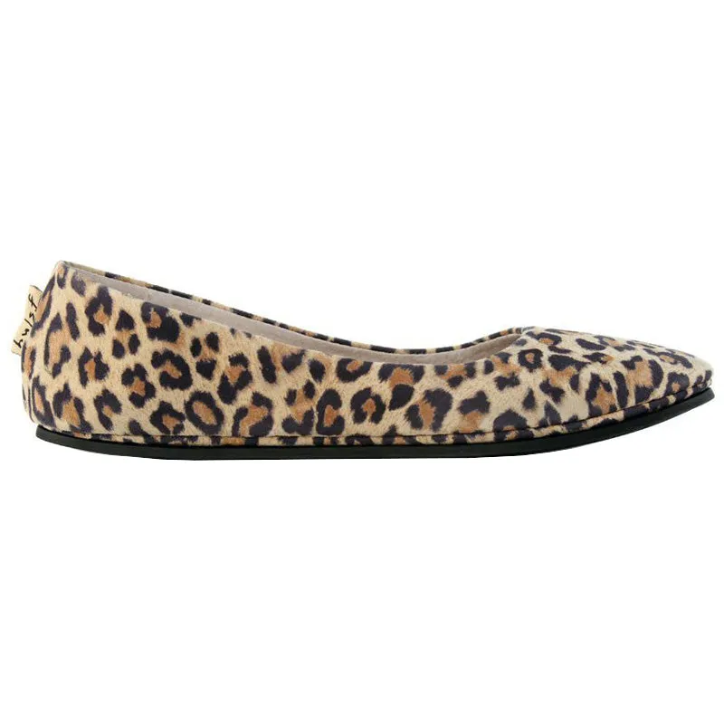 Sloop - Leopard Suede