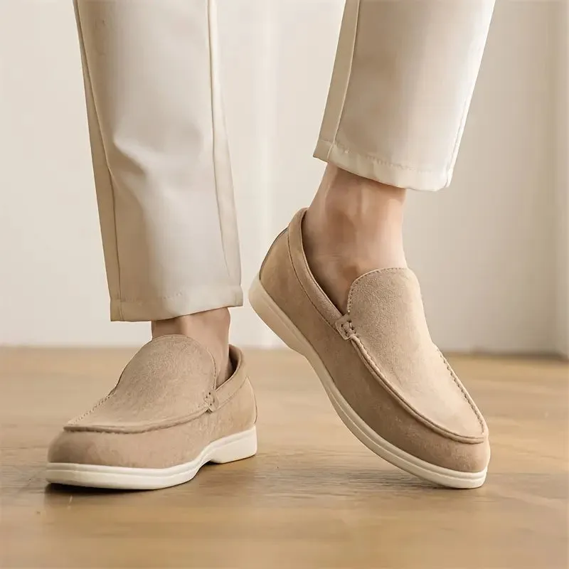 Stylish and Comfortable Suede Loafers for Men