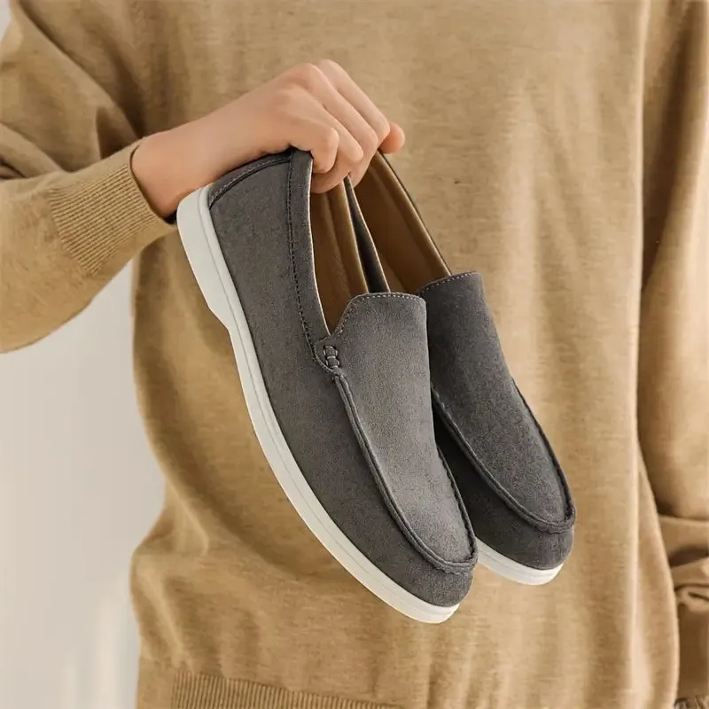 Stylish and Comfortable Suede Loafers for Men