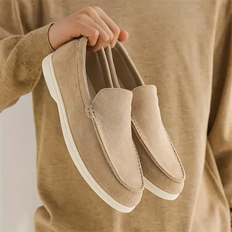 Stylish and Comfortable Suede Loafers for Men