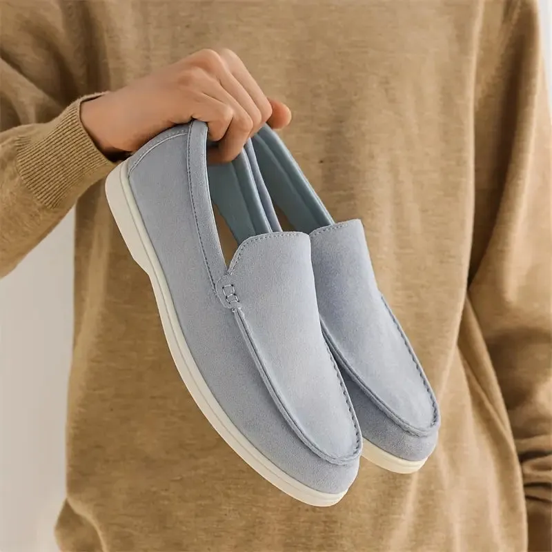 Stylish and Comfortable Suede Loafers for Men
