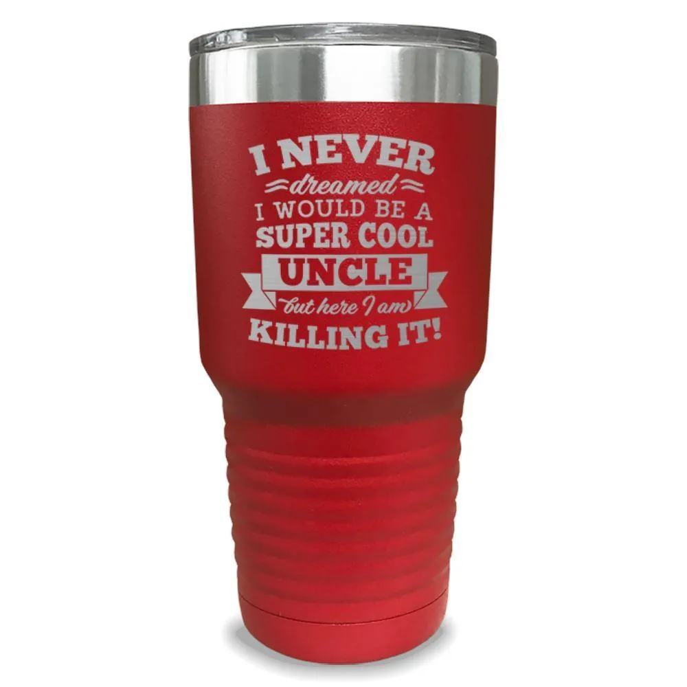 Super Cool Uncle Engraved Tumbler