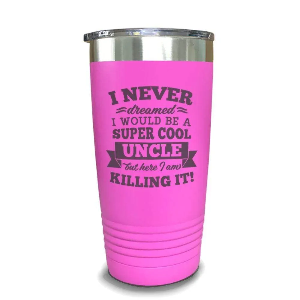Super Cool Uncle Engraved Tumbler