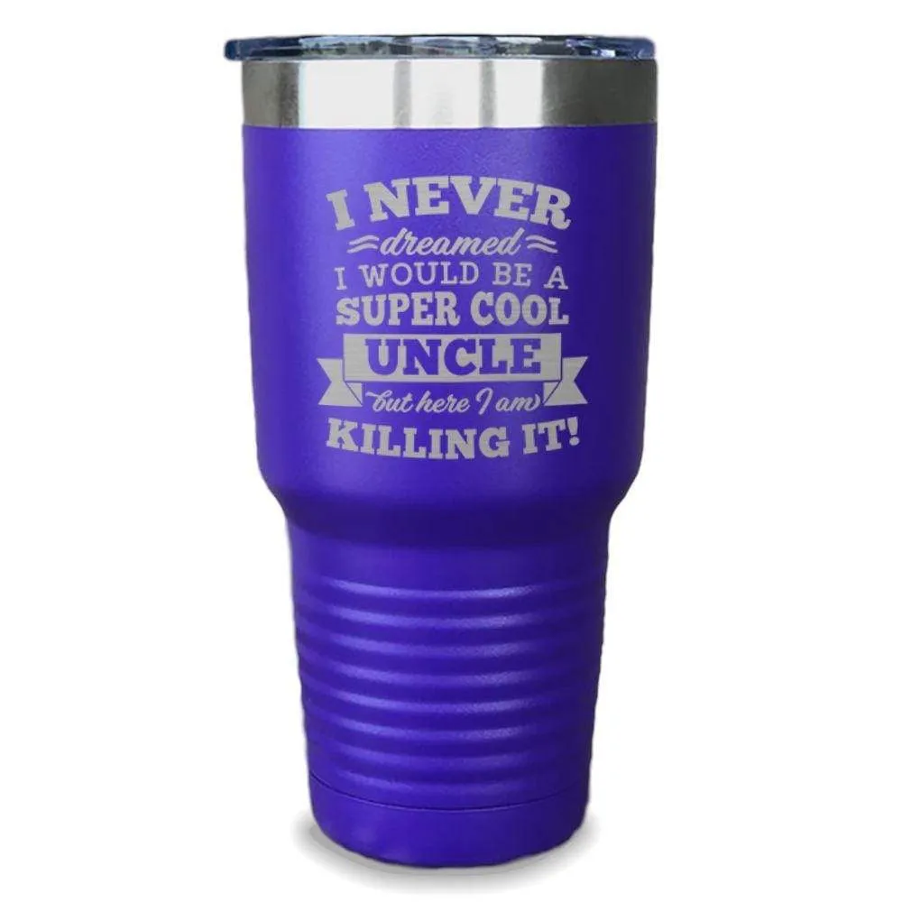 Super Cool Uncle Engraved Tumbler