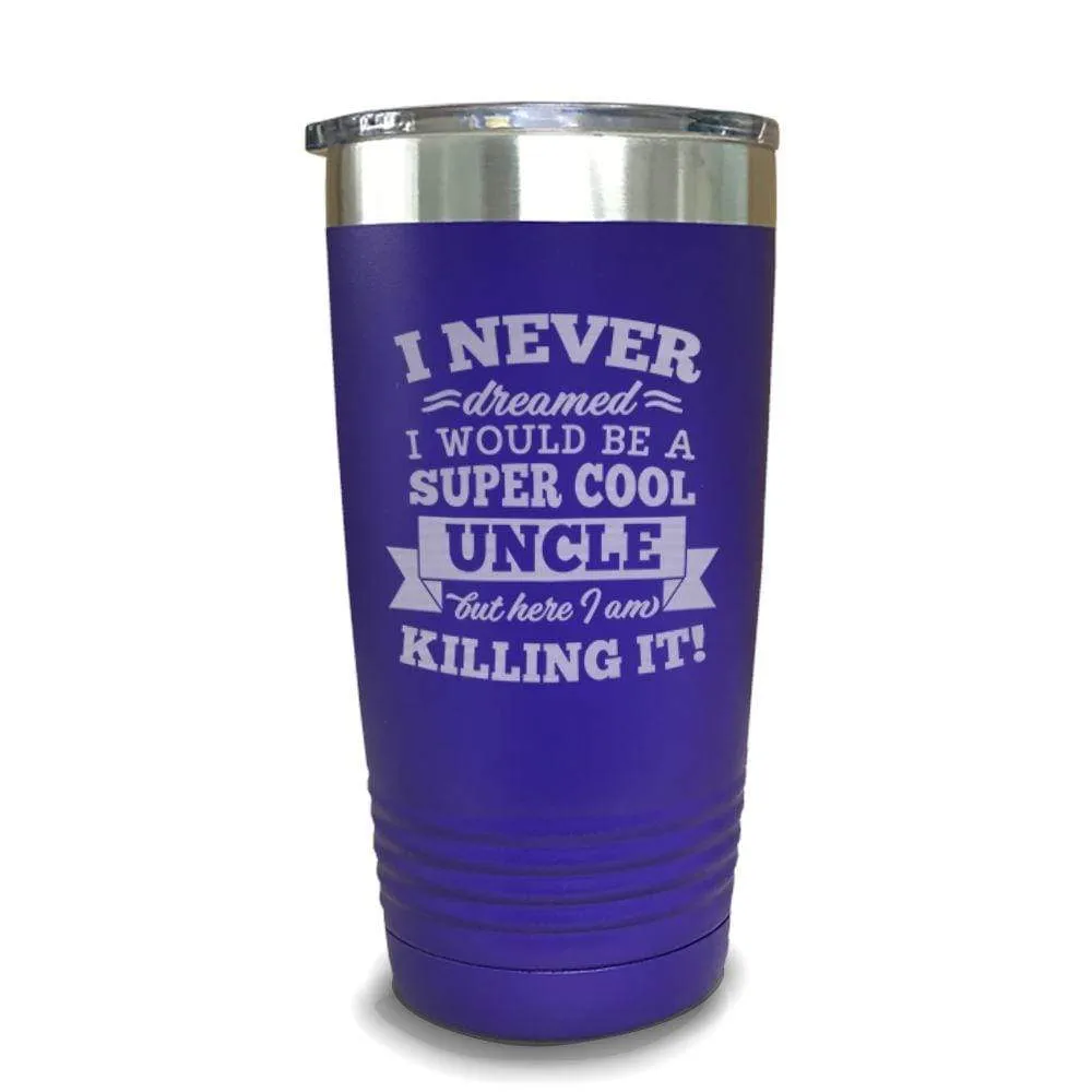 Super Cool Uncle Engraved Tumbler