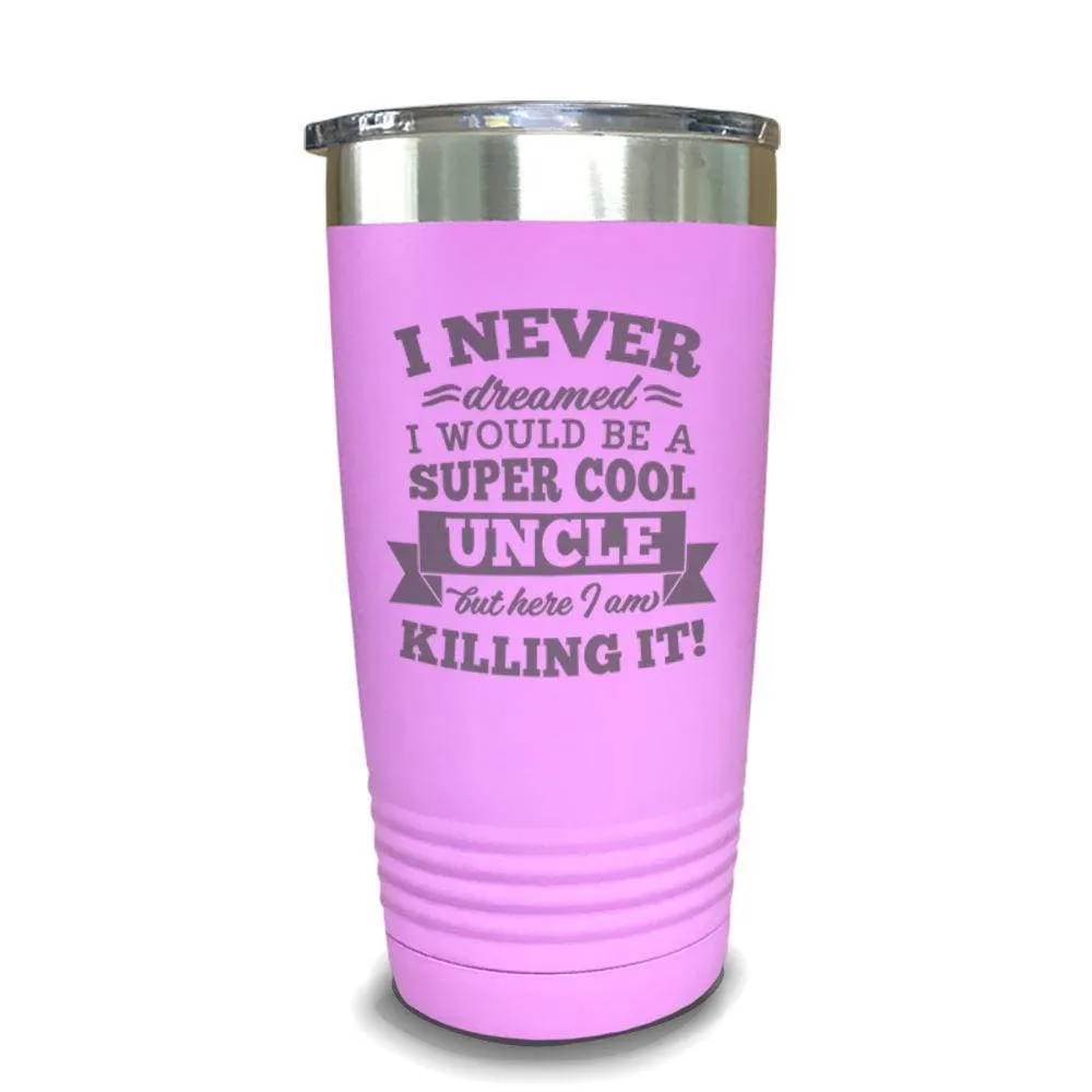 Super Cool Uncle Engraved Tumbler