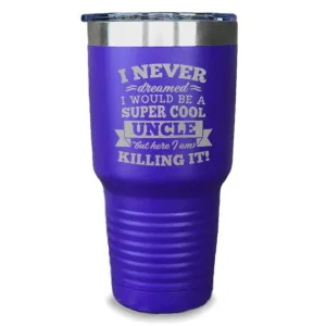 Super Cool Uncle Engraved Tumbler