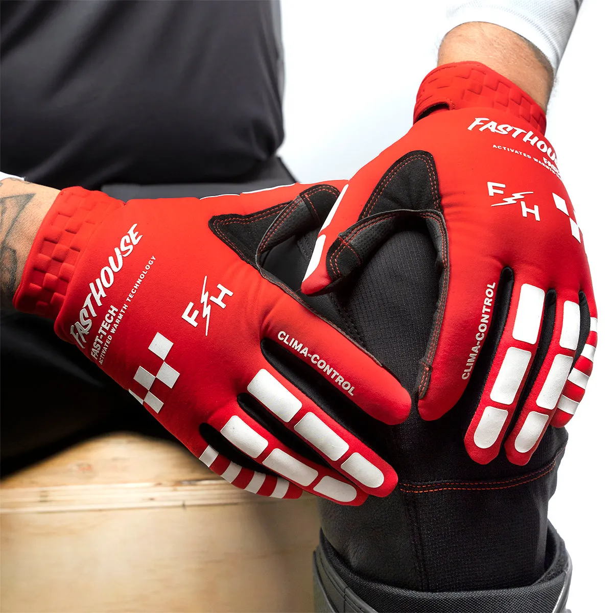 Toaster Glove - Red/White