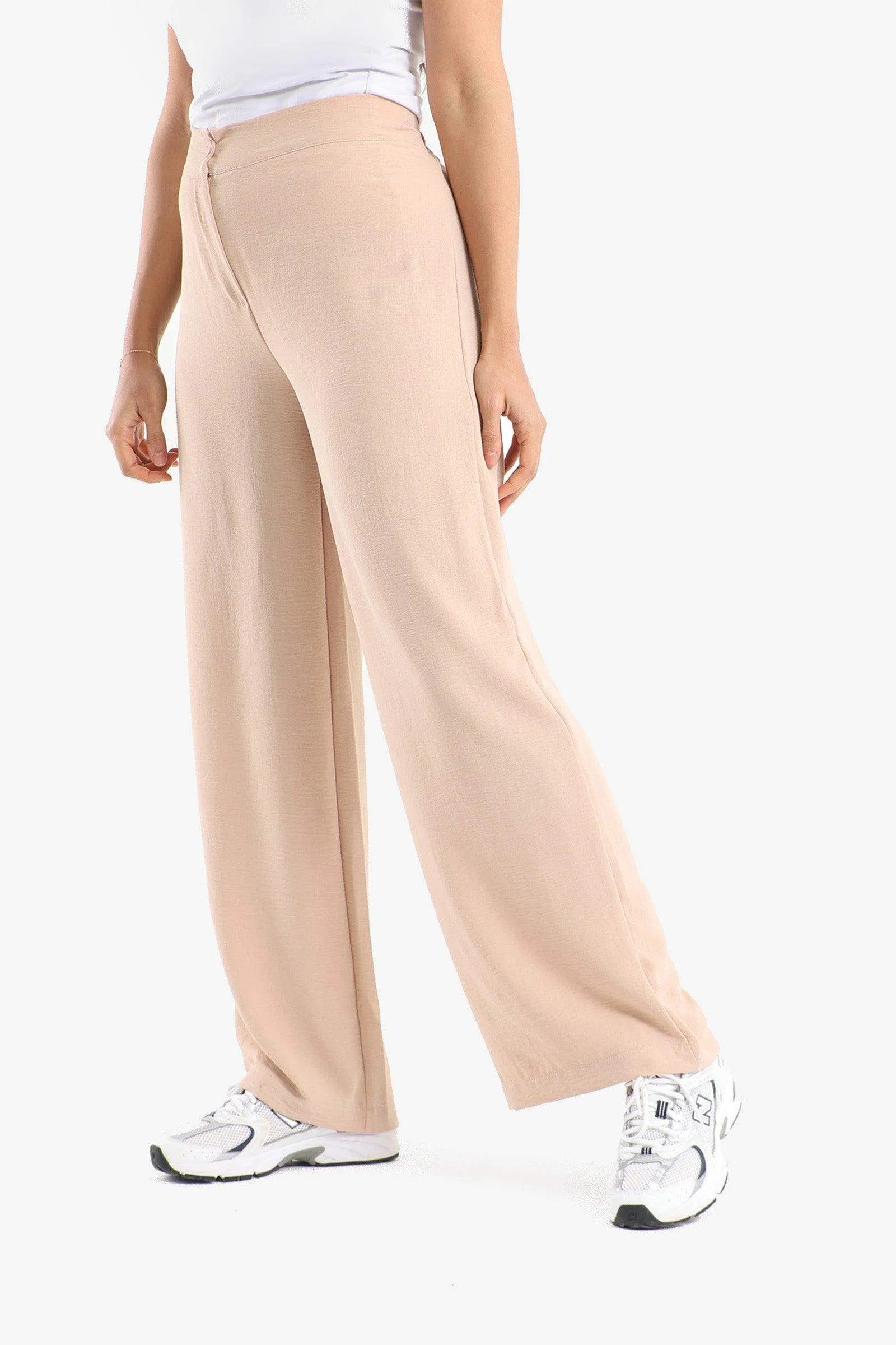 Voile Straight Cut Pants