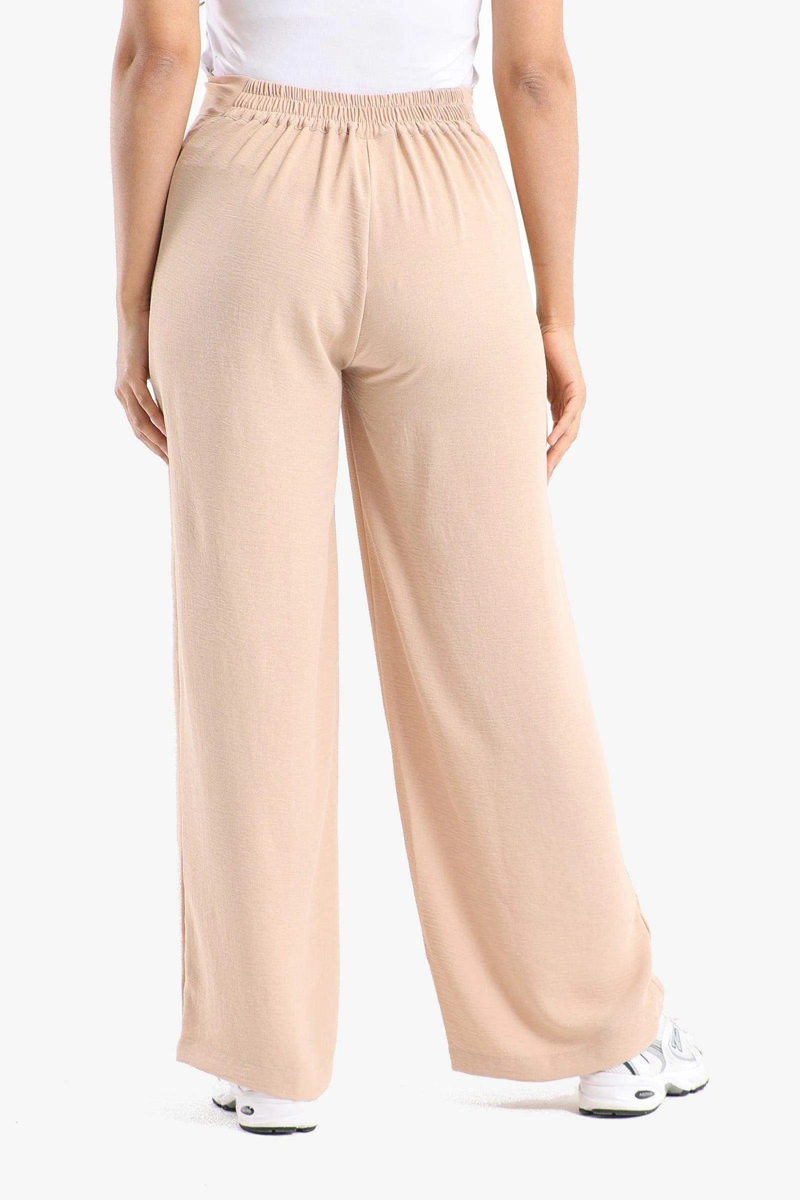 Voile Straight Cut Pants
