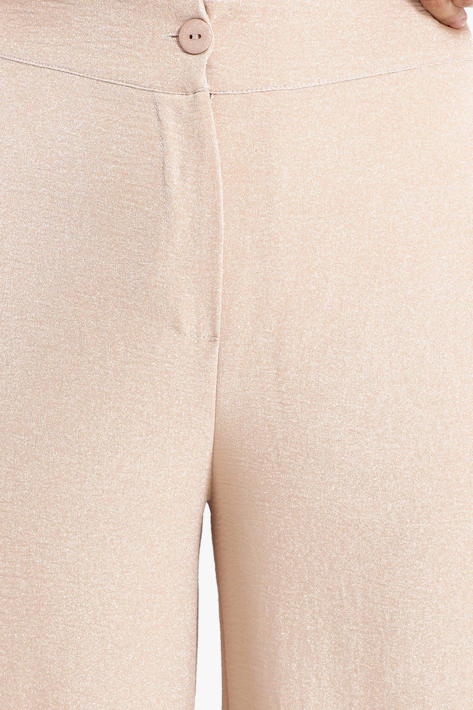 Voile Straight Cut Pants