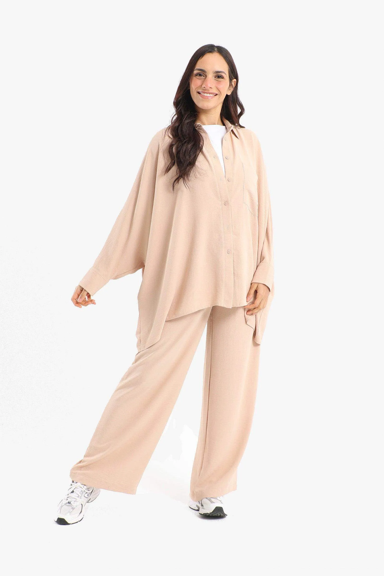 Voile Straight Cut Pants