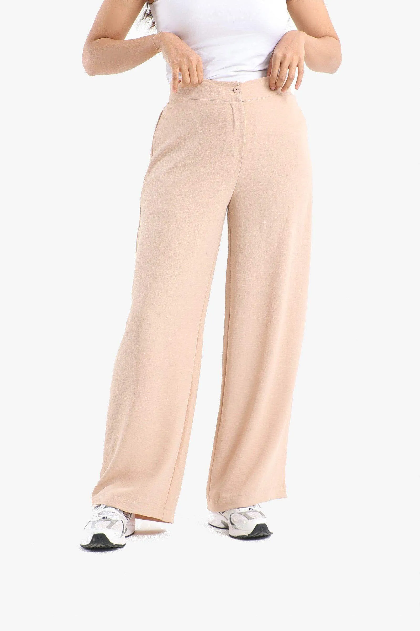 Voile Straight Cut Pants