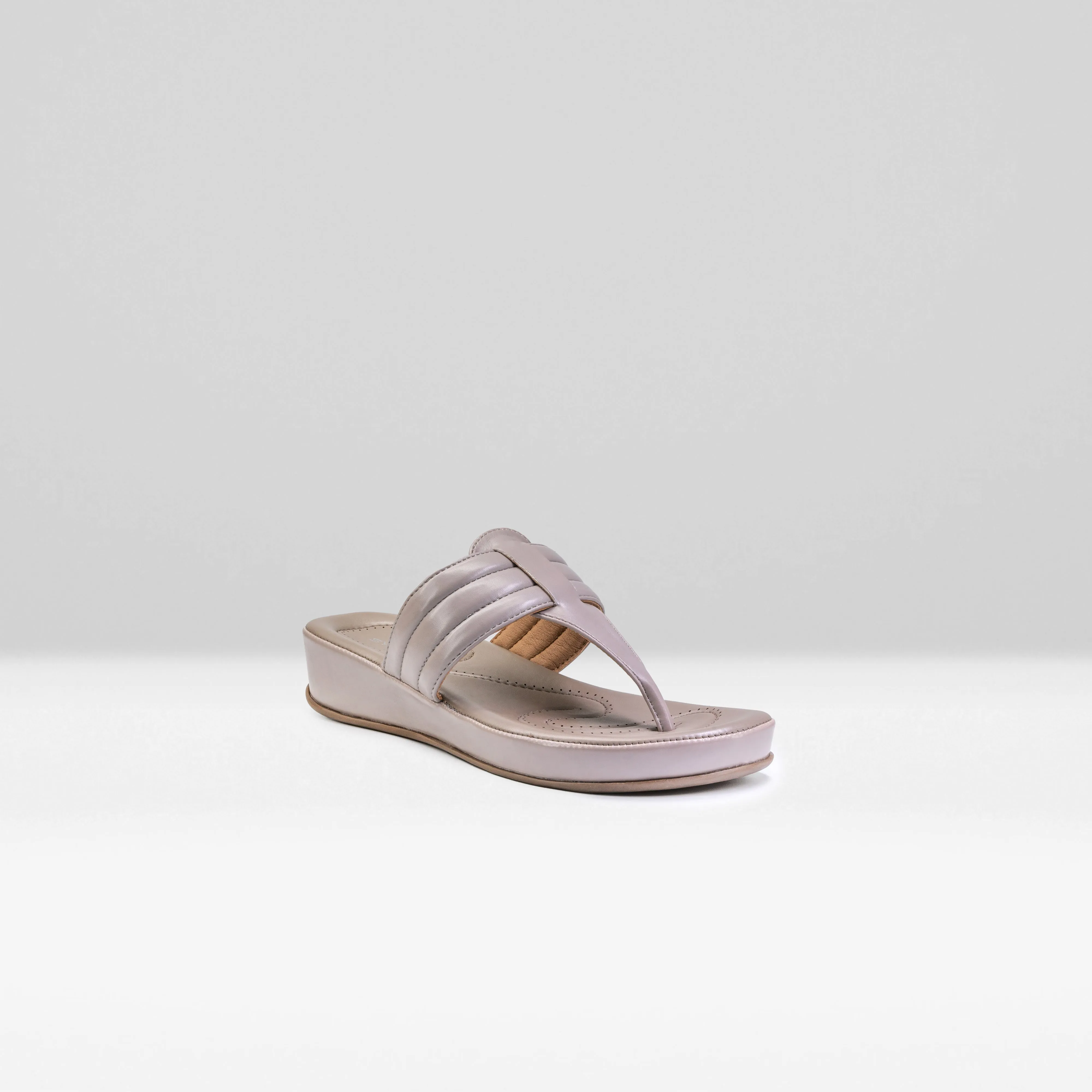 WOMENS GREY CASUAL SLIPPERS