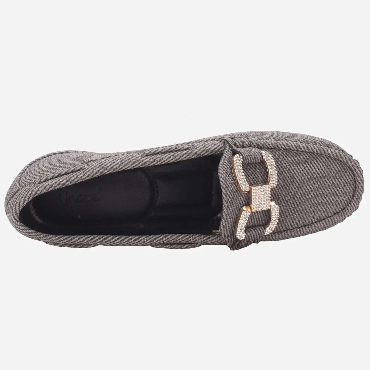 Women's "BENEDITTA" High Wedge Comfy Moccasins