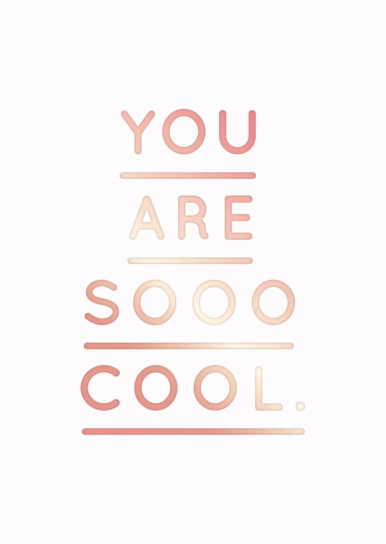 You Are Sooo Cool Postcard